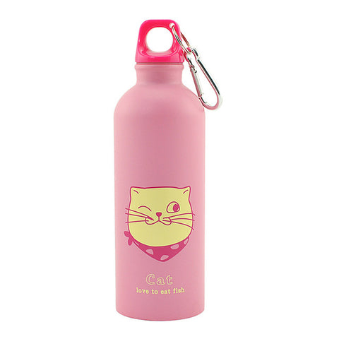Image of Cartoon Animal Water Bottle