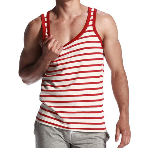 Image of Striped Tank Vest