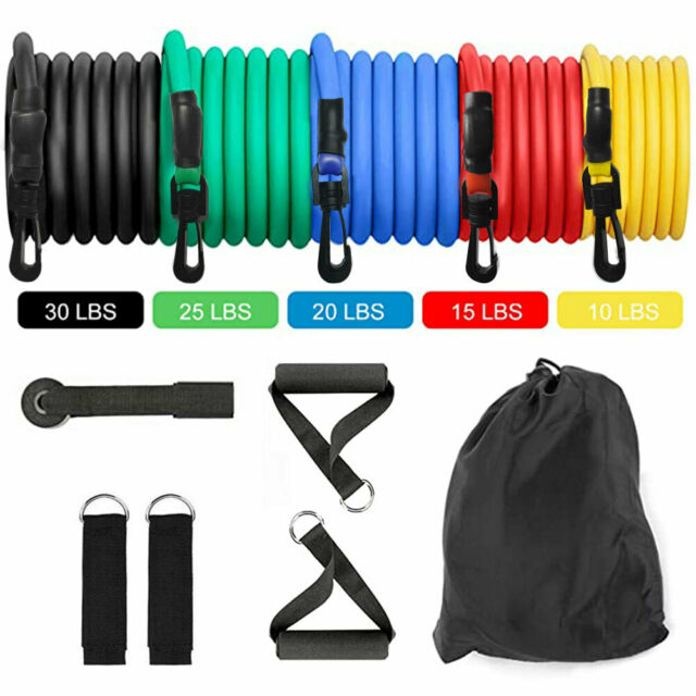 Resistance Band Set of 5 (10-30lbs)