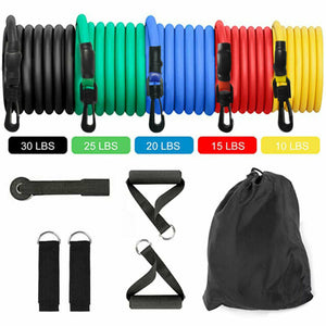 Resistance Band Set of 5 (10-30lbs)